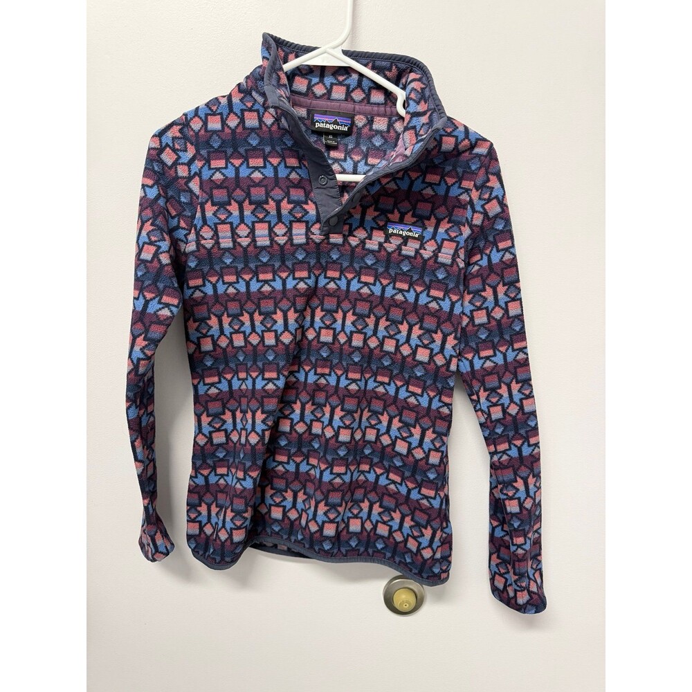 Women’s Patagonia micro d snap pullover size xs